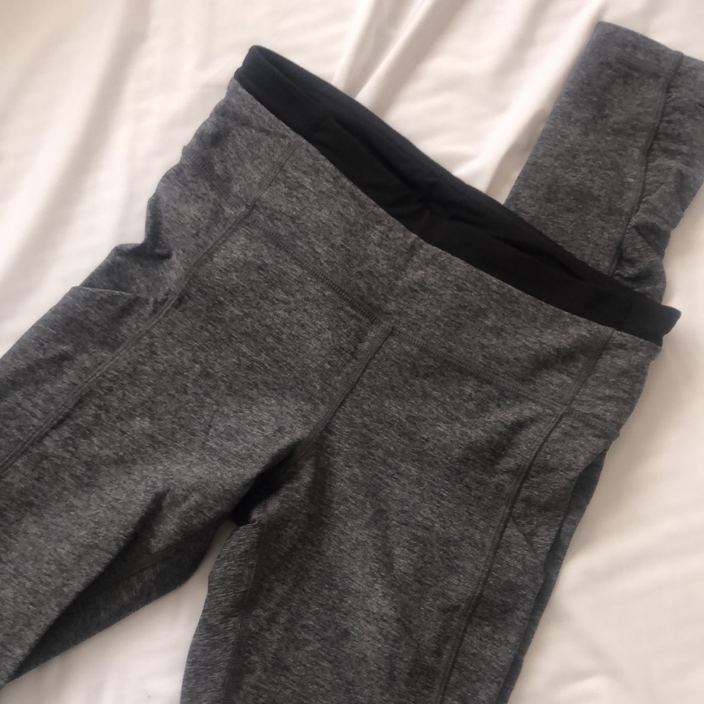 Lululemon grey heathered leggings